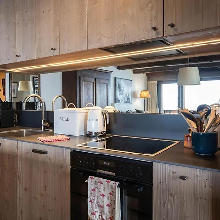 Daire La Ruinette-spacious 3-bed With Wonderful Views Verbier